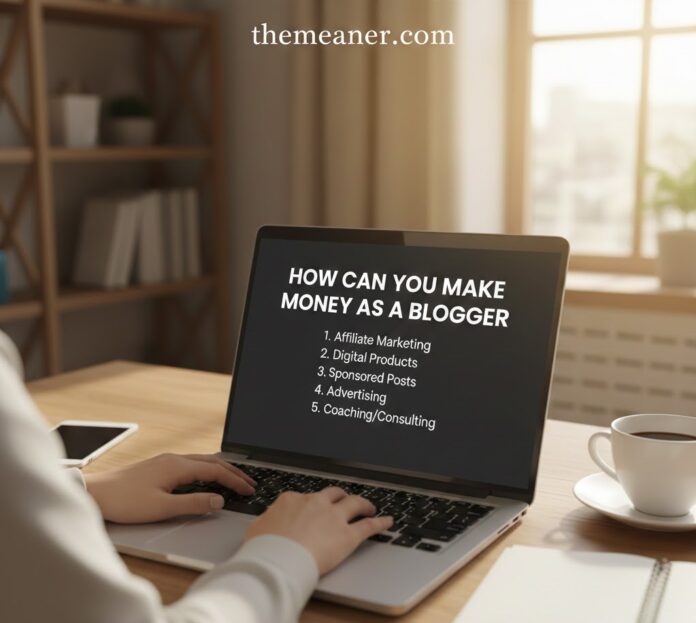 how can you make money as a blogger