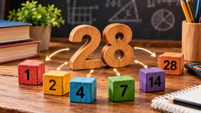 Factors of 28 Complete List and Explanation Factors of 28 Complete List and Explanation
